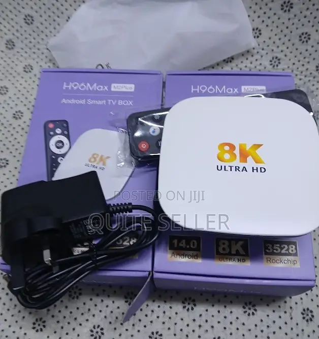 Android 14 Smart Tv Box H96 Max M2 Plus Rockchip Rk3528 . . . . . . .