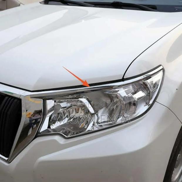 Toyota Land Cruiser Prado Headlight Chrome - thumbnail 2