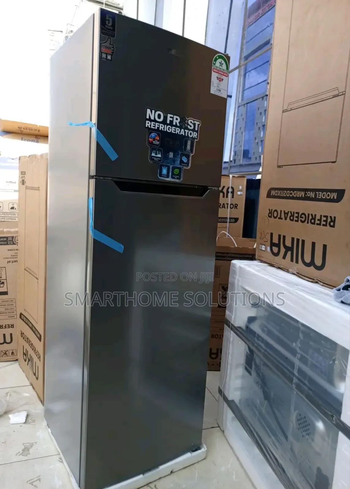 Mika 334litres No Frost Double Door Refrigerator