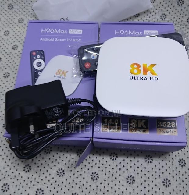 Android 14 Smart Tv Box H96 Max M2 Plus Rockchip Rk3528 4g+128gb