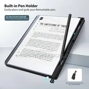 Remarkable 2 Tablet Pu Leather Flip Cover Case With Pen Slot