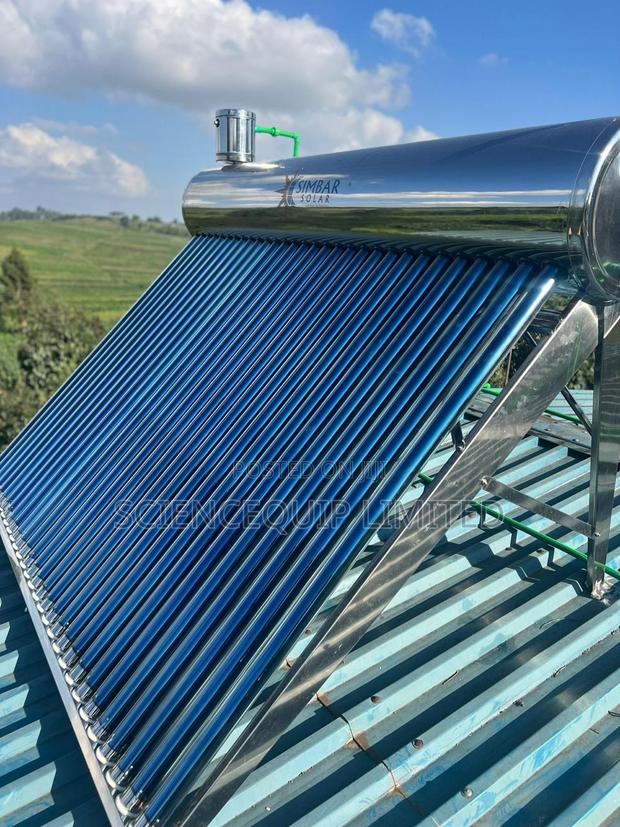 200 Litres Non Pressurized Solar Water Heater Galvanized Tube Type - main view