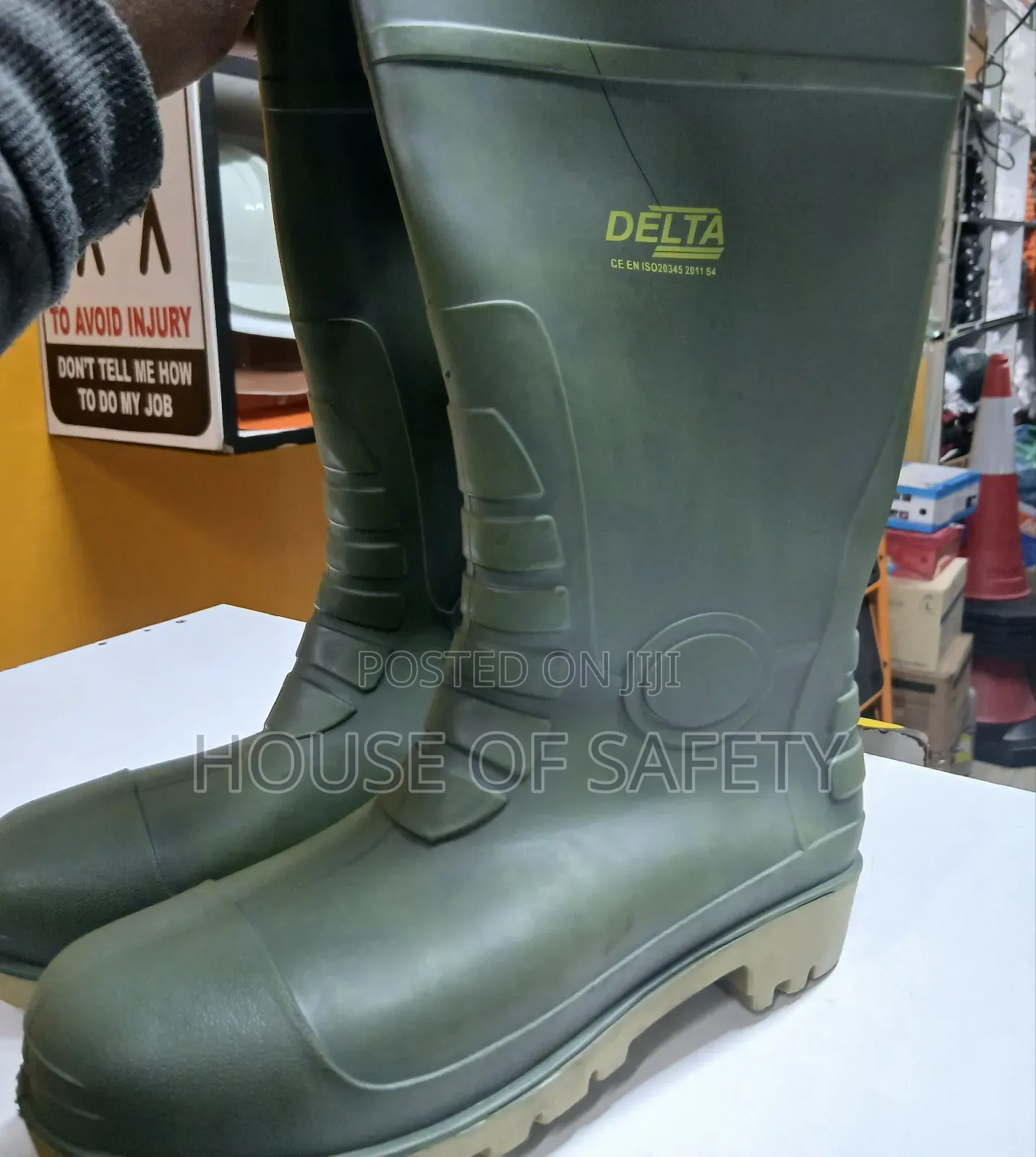 Delta Steel Toe In Taste Green