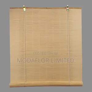 Stylish Bamboo Window Blinds – Perfect for Home Office