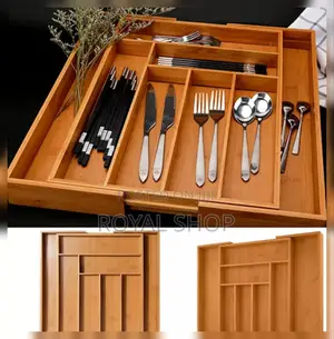 Wooden Drawer Organizer