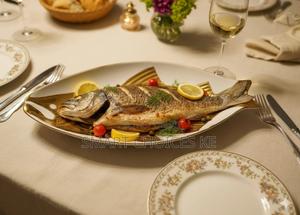 Gold Fish Plate - main view