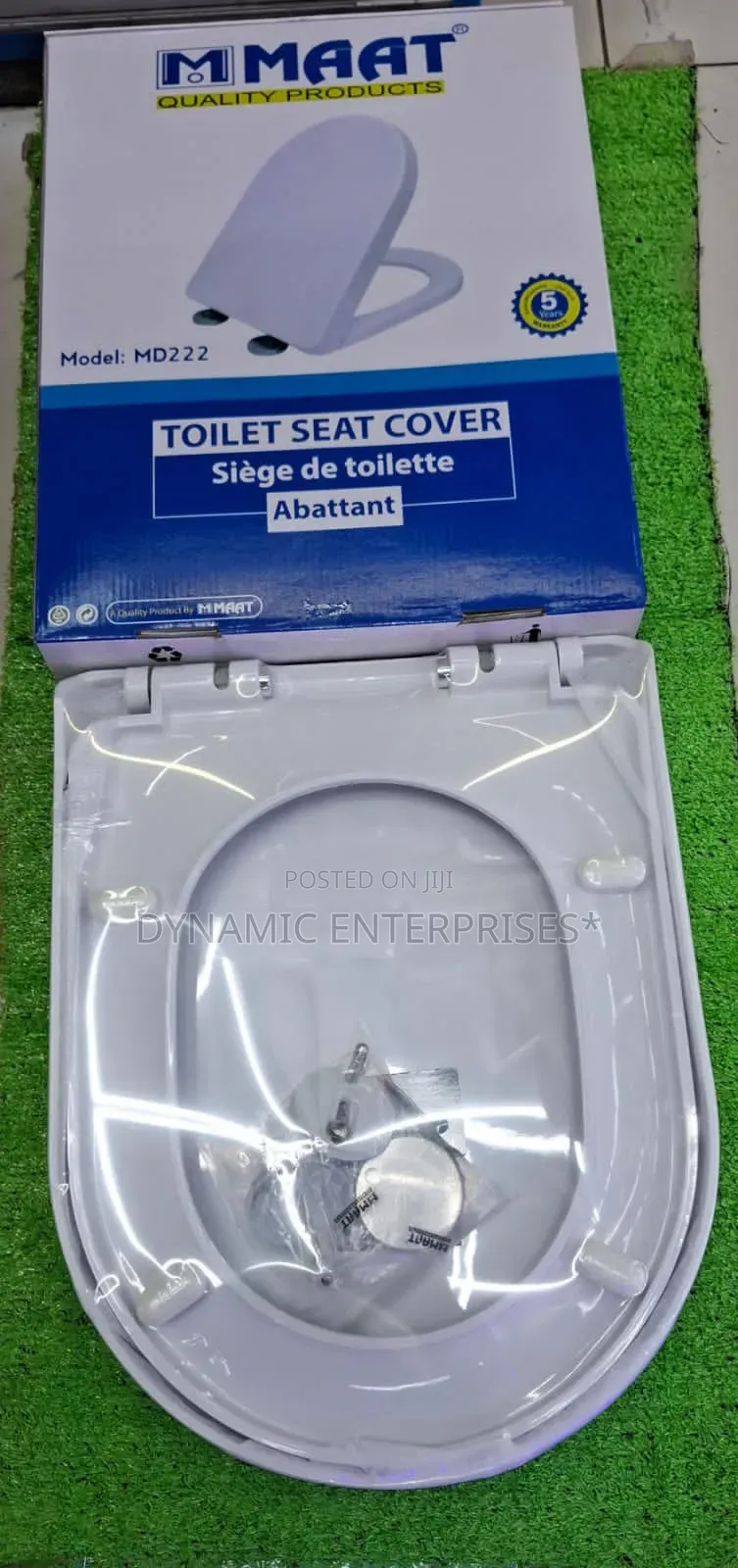 Toilet Seat Cover by Mmaat Quality Products, Model Md222