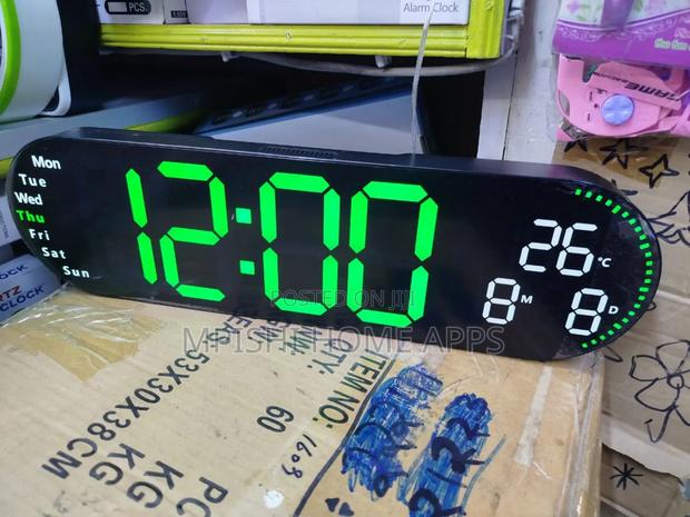 Large Led Digital Wall Clock - thumbnail 2