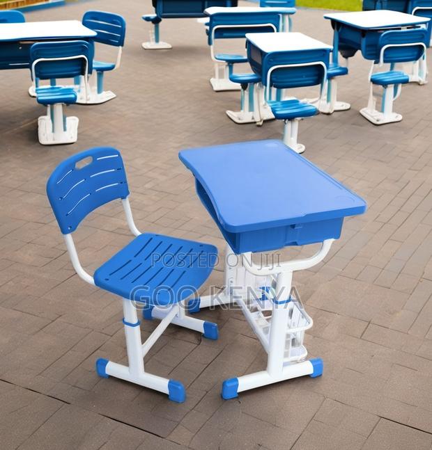 Kid's Desk; Modern Adjustable Student Desk and Chair Set - thumbnail 7