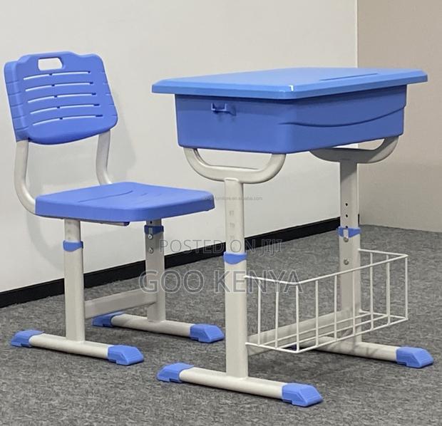 Kid's Desk; Modern Adjustable Student Desk and Chair Set - thumbnail 8