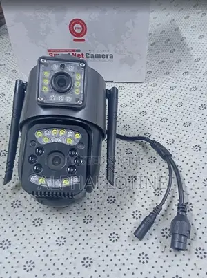 4g Sim Hd Wireless Dual Lens CCTV Camera 360 View