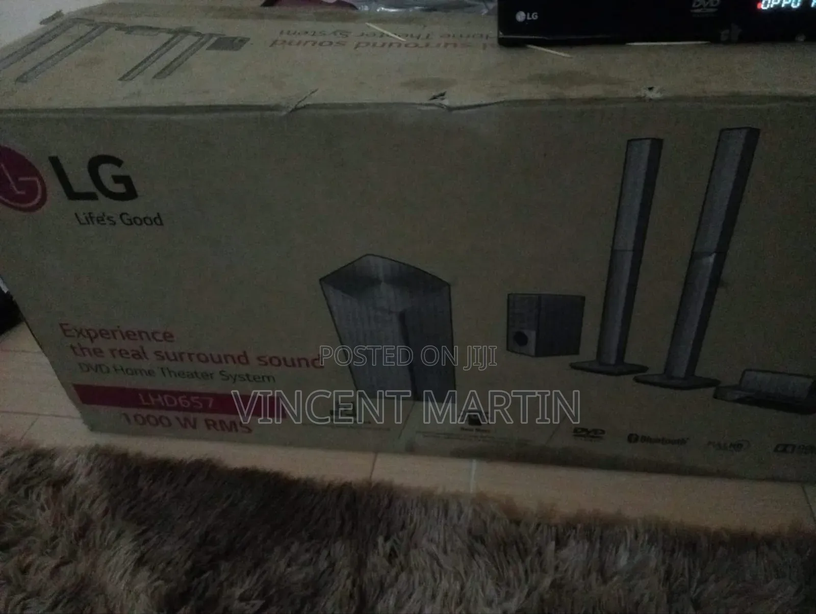 LG Lhd657 5.1ch 1000w Home Theatre System – Bluetooth, Dvd, Bass Blast