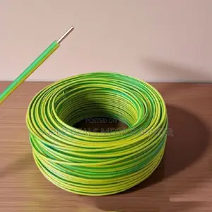 2.5mm Yellow Green PVC Electrical Cable Heavy Duty Indoor Wiring