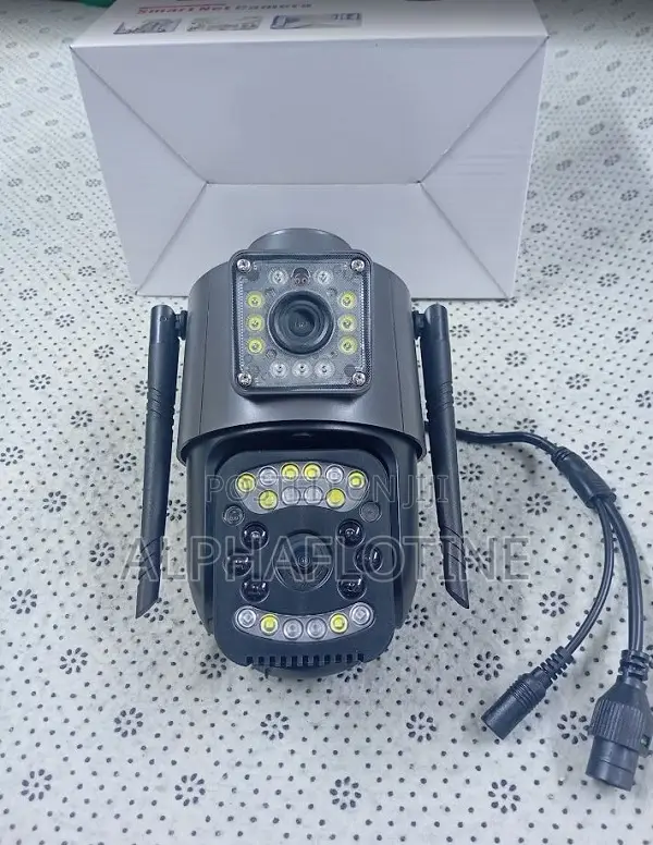 4g Sim Card Double Lens CCTV Surveillance Camera