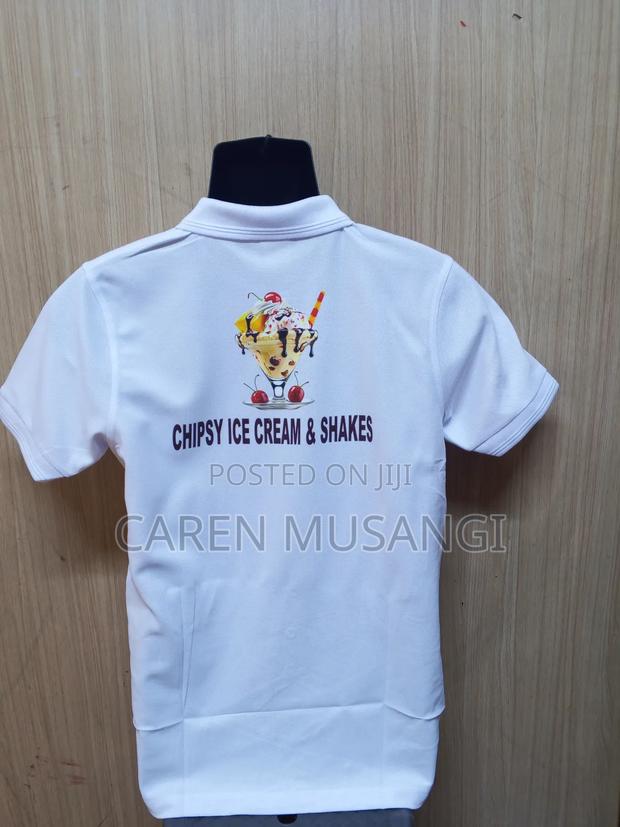 Pure White Polo T-Shirts - thumbnail 2