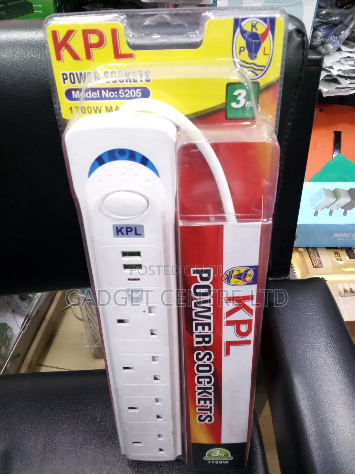 4way 3m Kpl Power Socket Extension