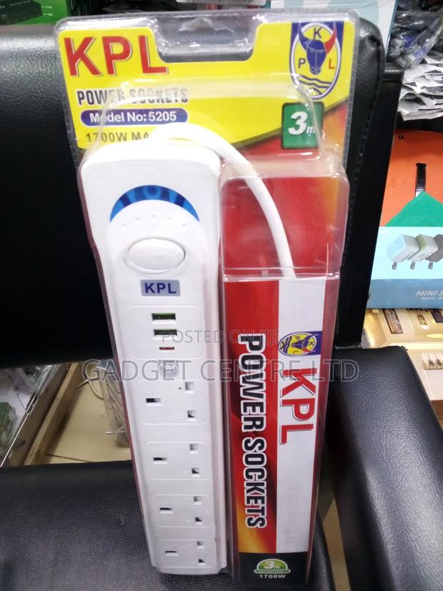 4way 3m Kpl Power Socket Extension - main view