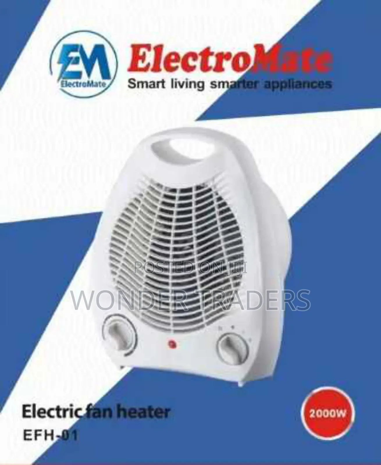 *Em Electromate Fan Heater*