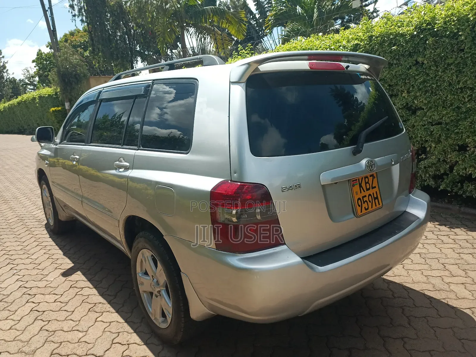 Toyota Kluger 2007 Silver