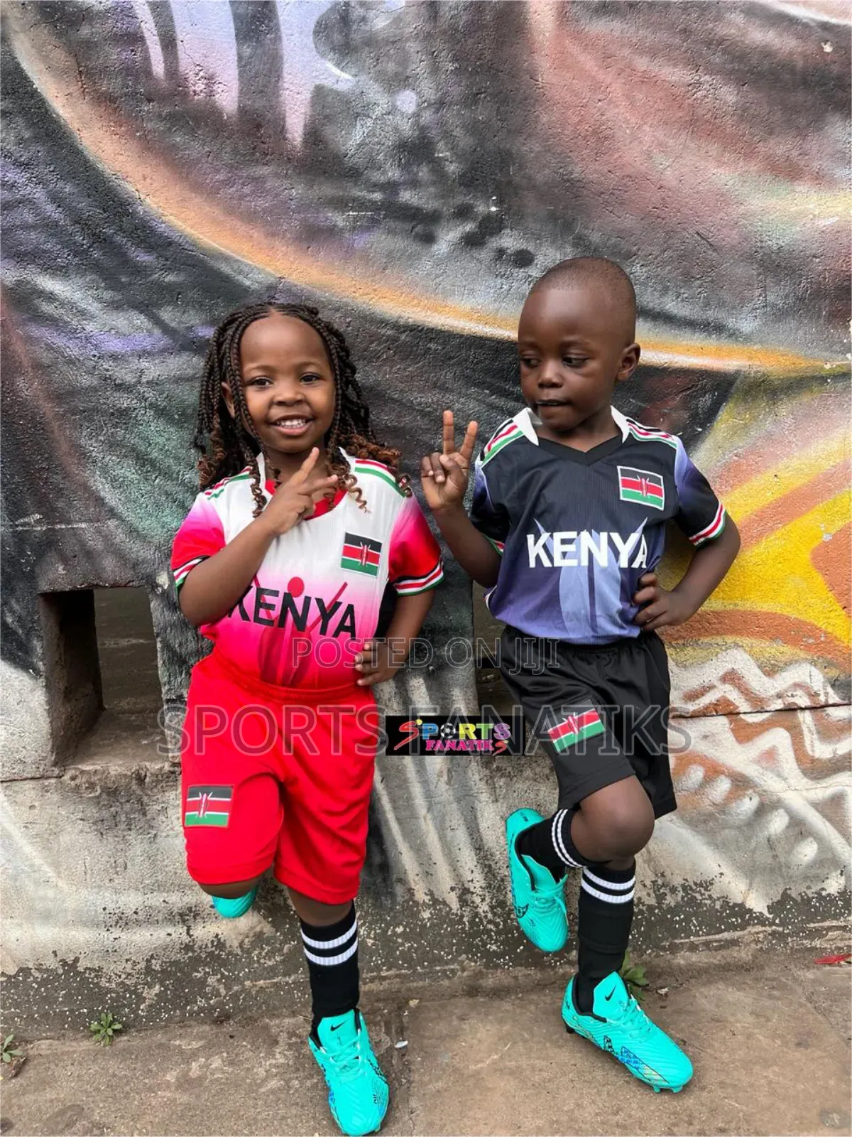 Kenya Kids Jerseys