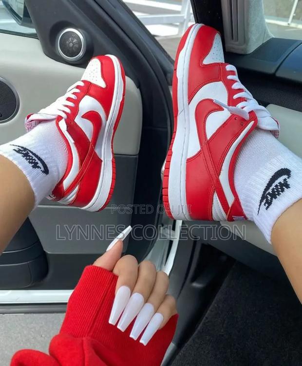 Nike Sb Dunks Red X White ,Dunks Sizes 36-42 - main view