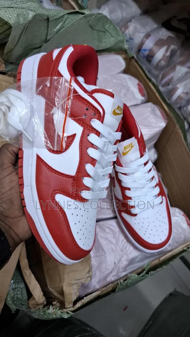 Nike Sb Dunks Red X White ,Dunks Sizes 36-42 - thumbnail 2