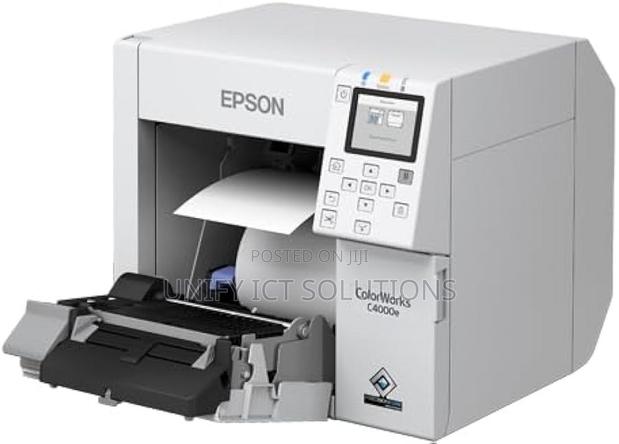 Epson Cw-C4000 Ebk Color Label Printer