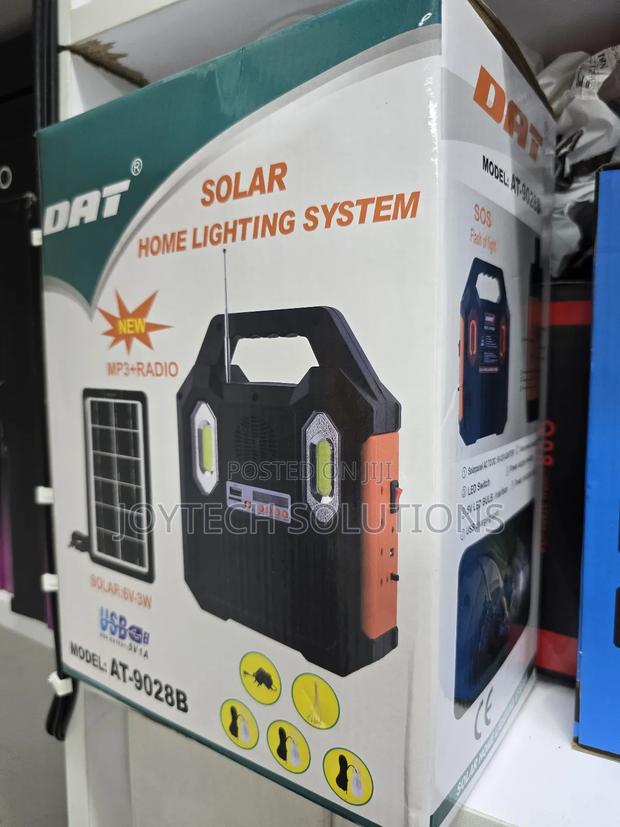 Solar Lighting Machine With Three Bulbs - thumbnail 2