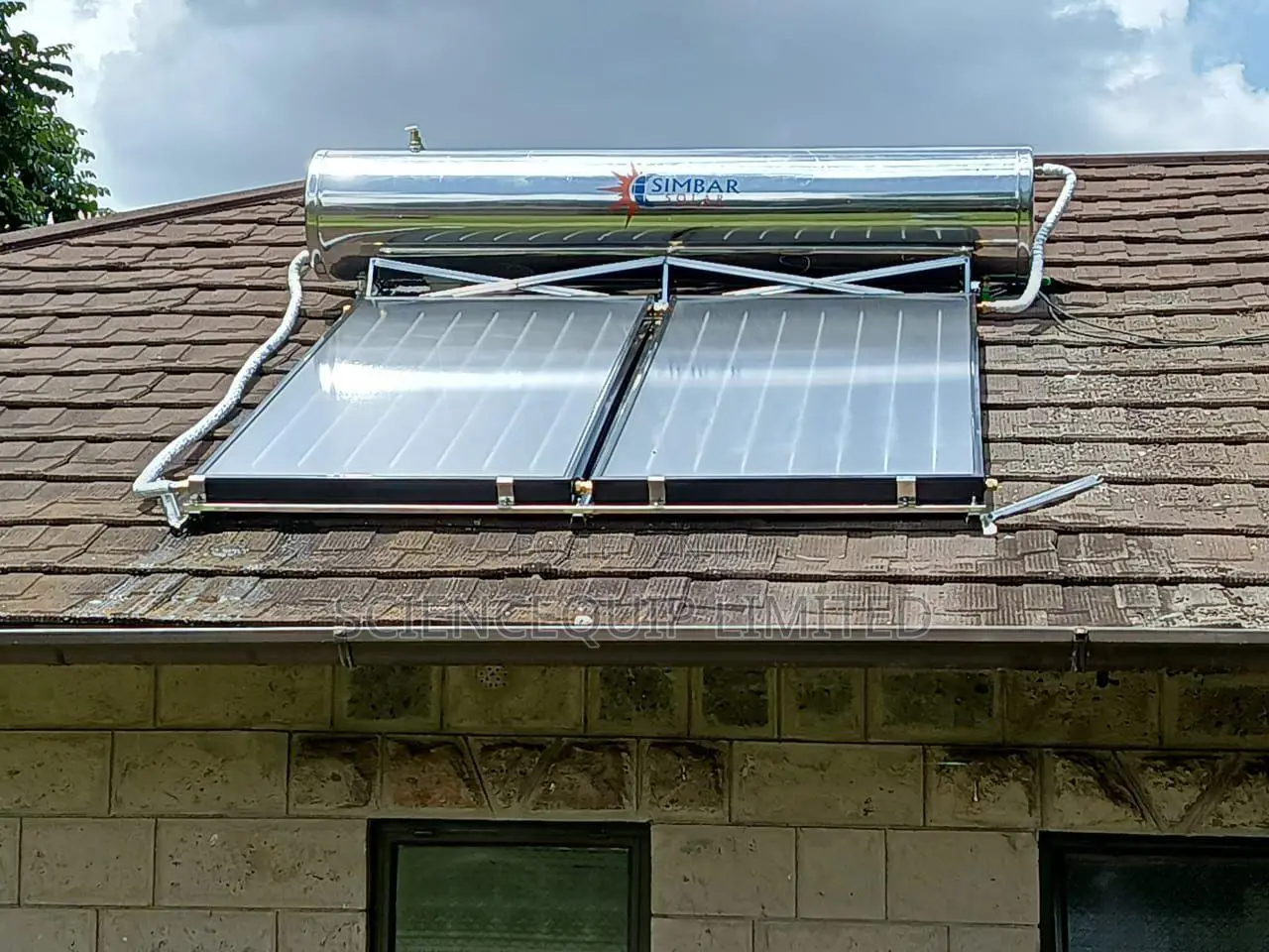 200 Litres Solar Water Heater Stainless Steel Flat Pressurized Direct