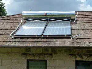 200 Litres Solar Water Heater Stainless Steel Flat Pressurized Direct