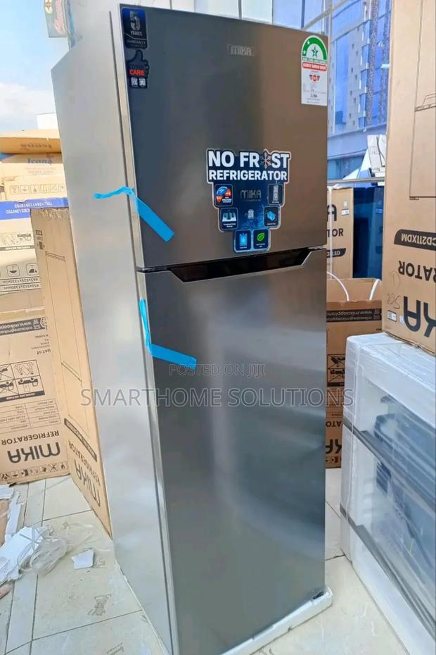 Mika 334l No Frost Double Door Fridge