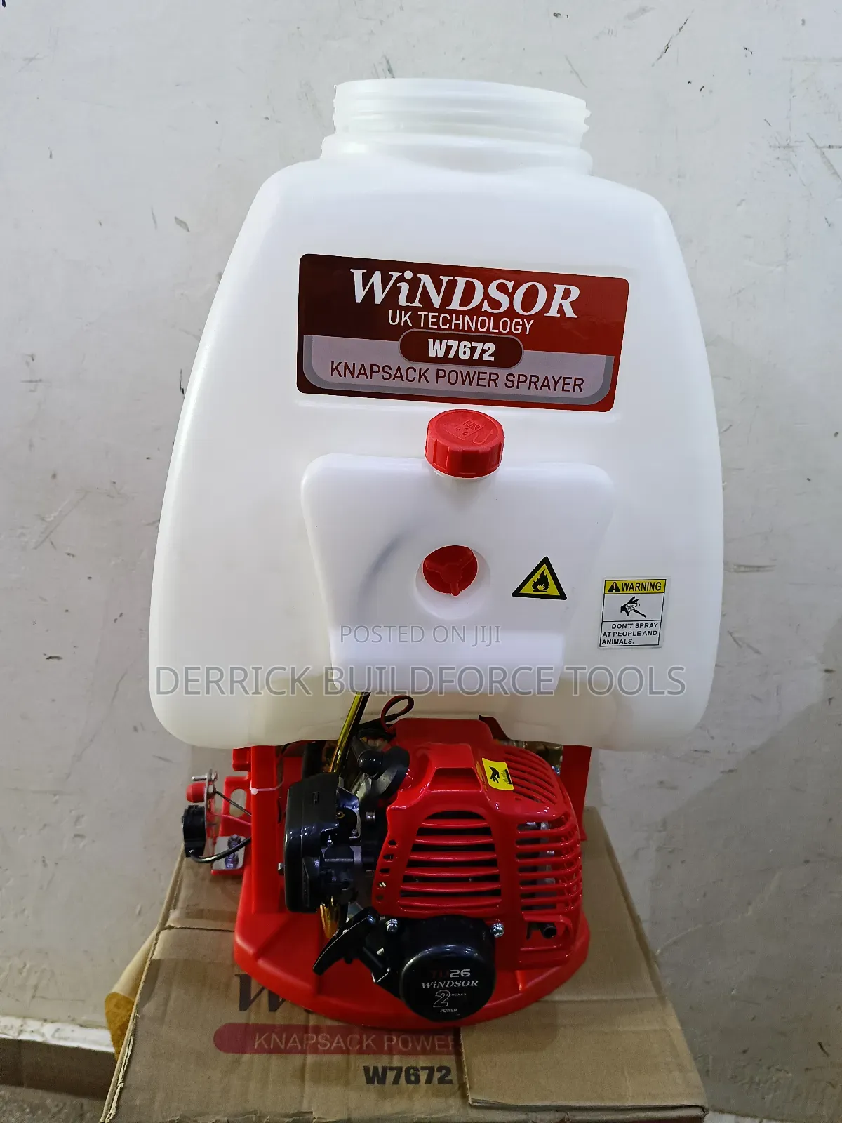 Windsor 2 Stroke Power Knapsack Sprayer