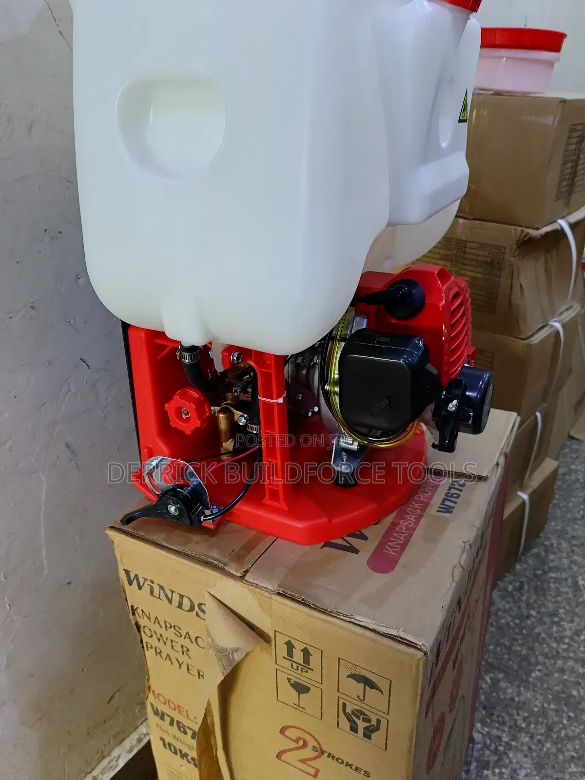 Windsor 2 Stroke Power Knapsack Sprayer