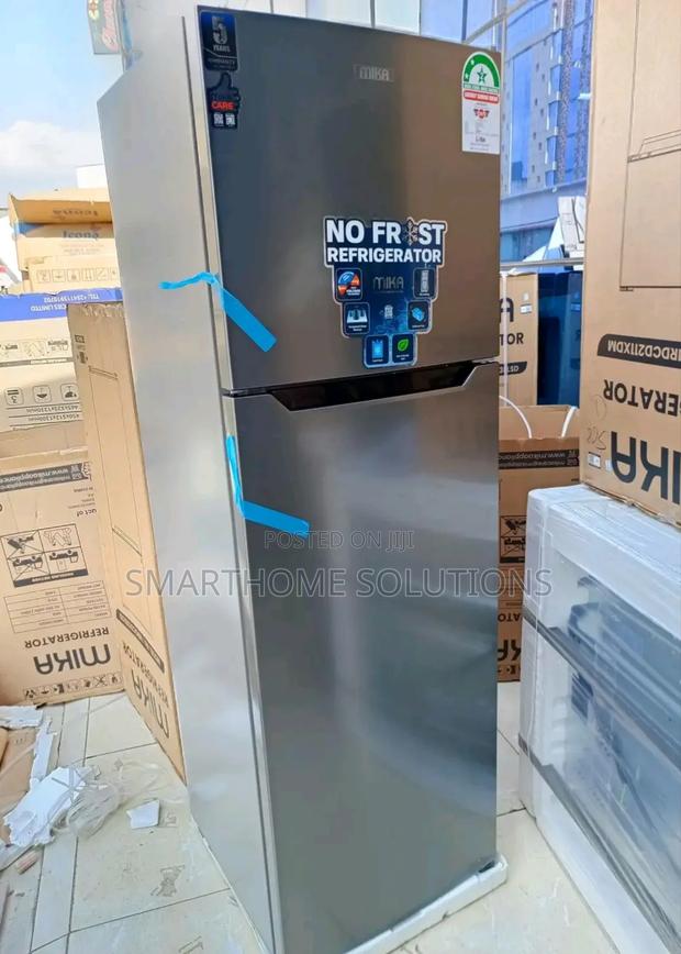 Mika 334litres Double Door Fridge No Frost