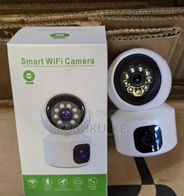 4mp Wireless Wifi Smart Dual Lens CCTV PTZ Nanny Wifi Camera