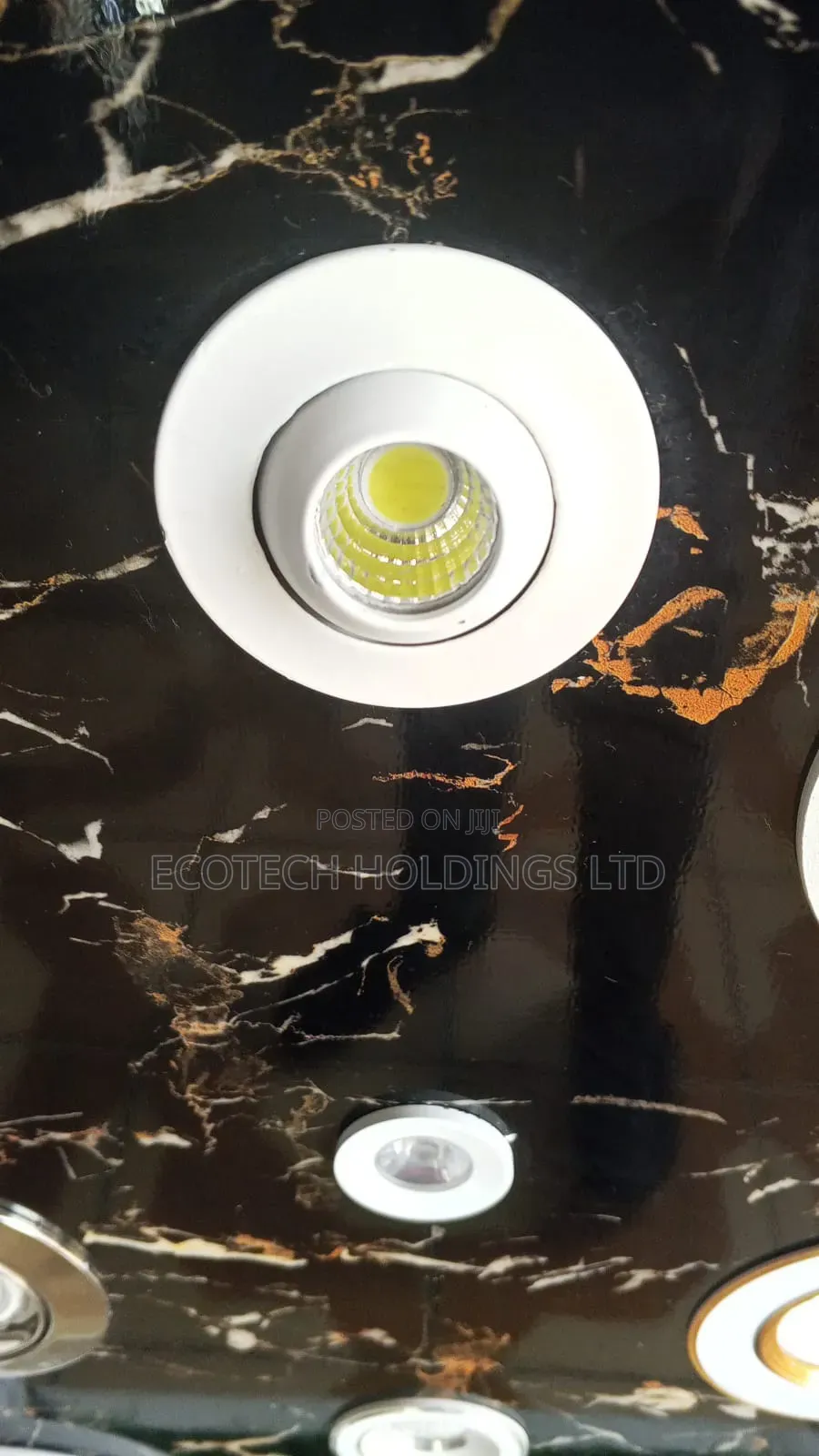 3wts White Ceiling Down Lighter