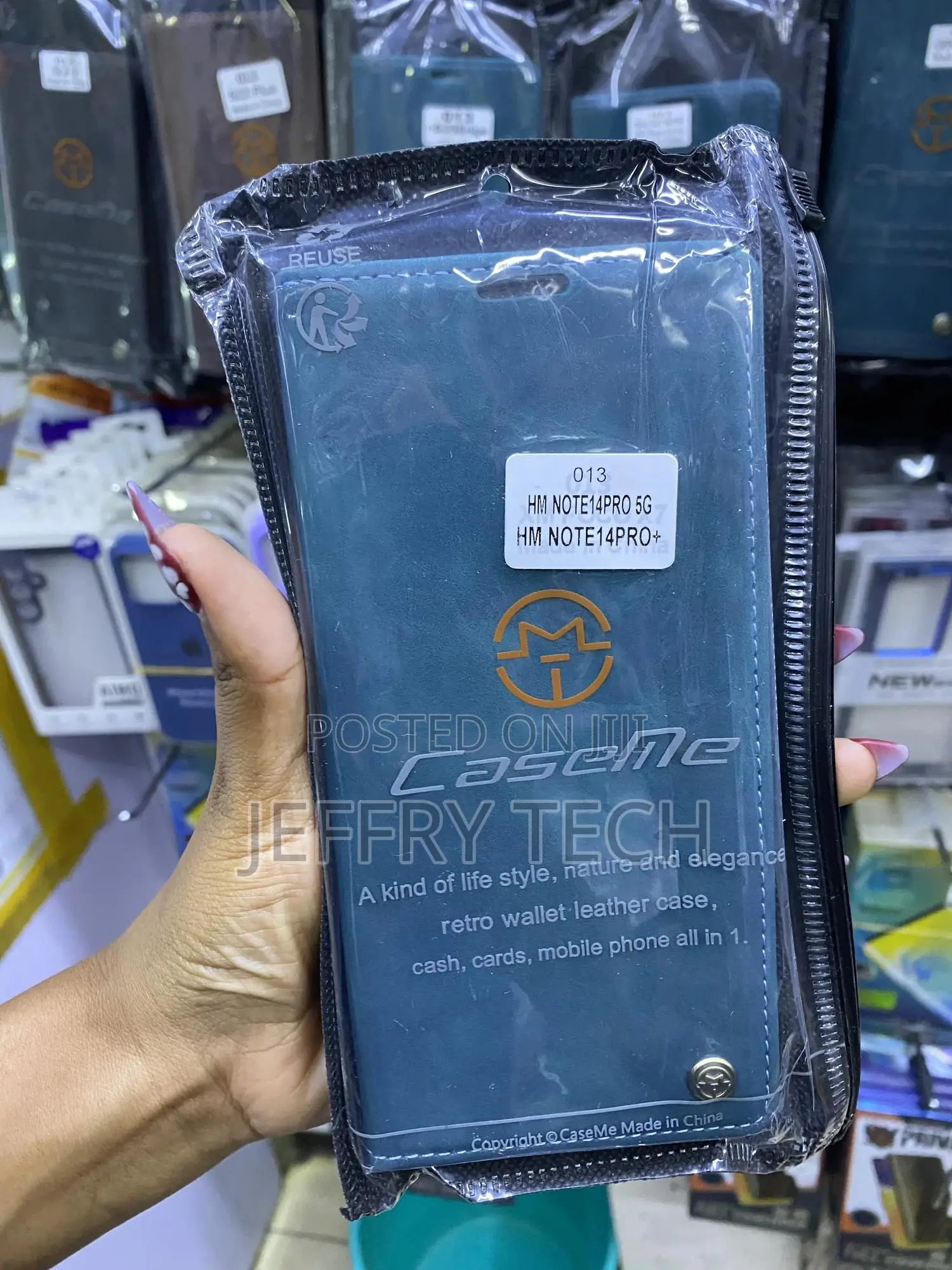 Wjxexrs Flip Casme Cover With Card Slots for Redmi Note 14 Pro 5g