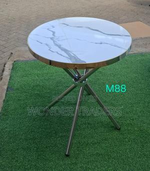 Executive Round Marble Table - thumbnail 2