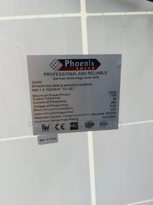 Phoenix 250w Solar Panel