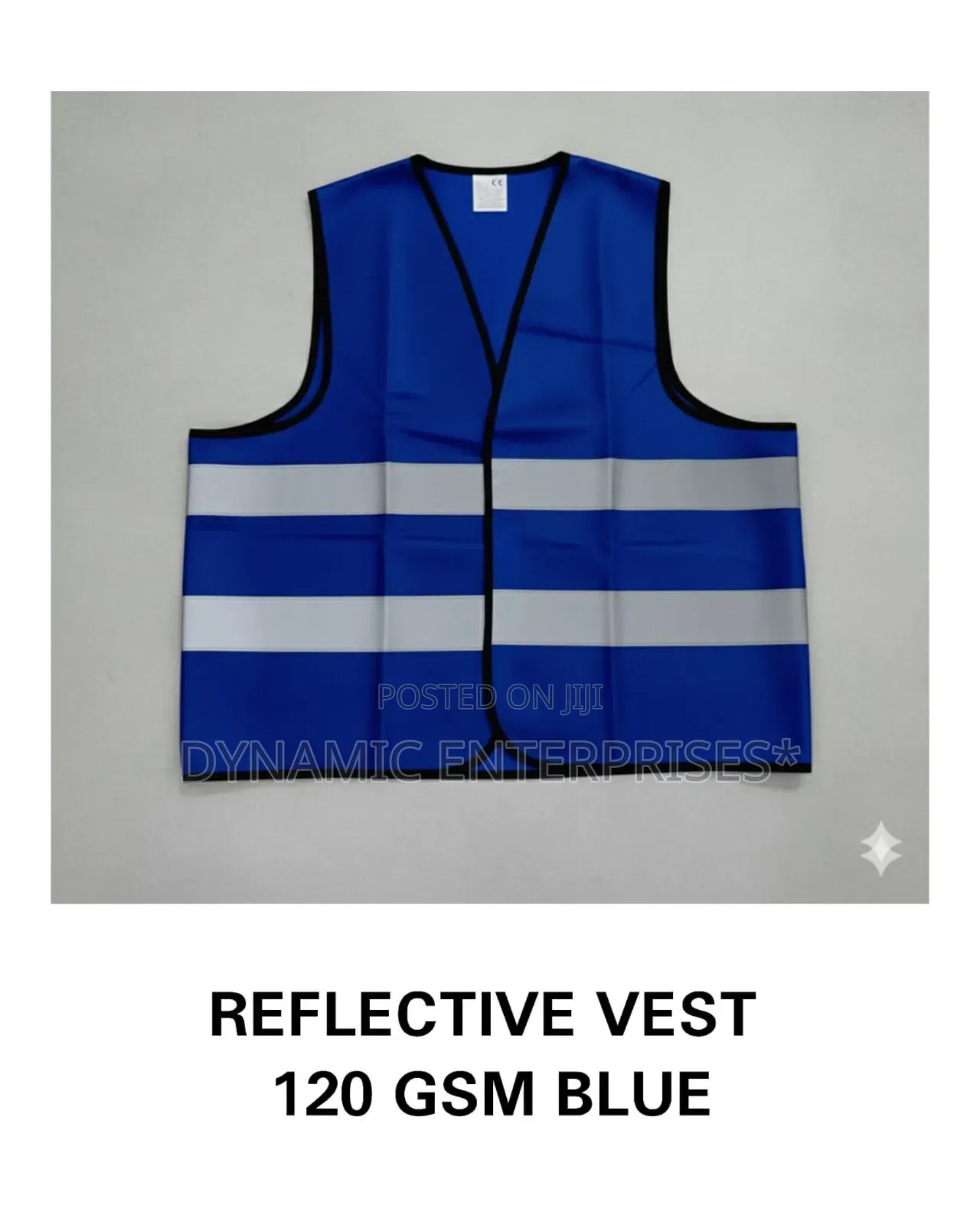 Blue Reflective Safety Vest
