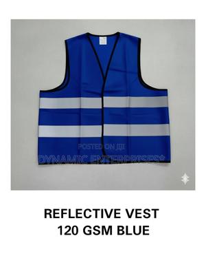 Blue Reflective Safety Vest - thumbnail 2