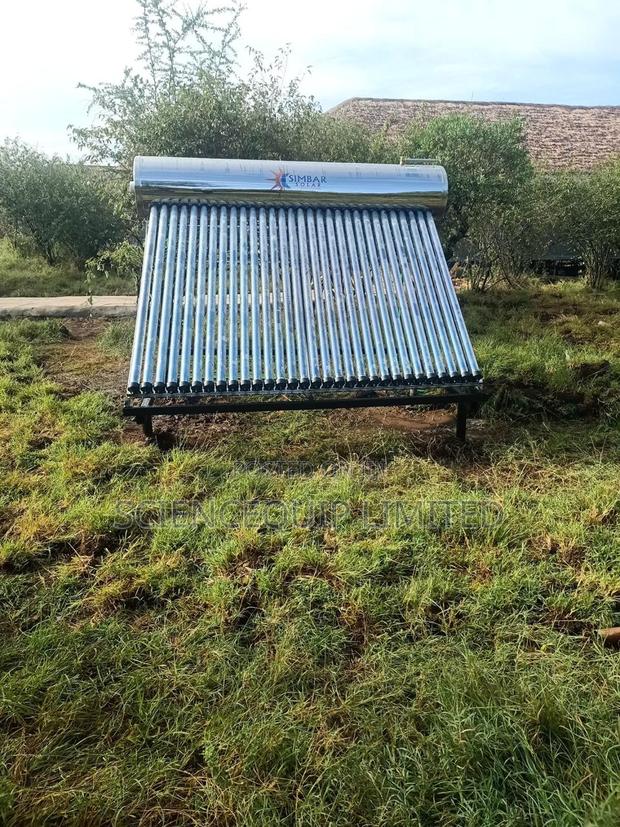 200 Litres Non Pressurized Solar Water Heater Galvanized Tube Type - thumbnail 2
