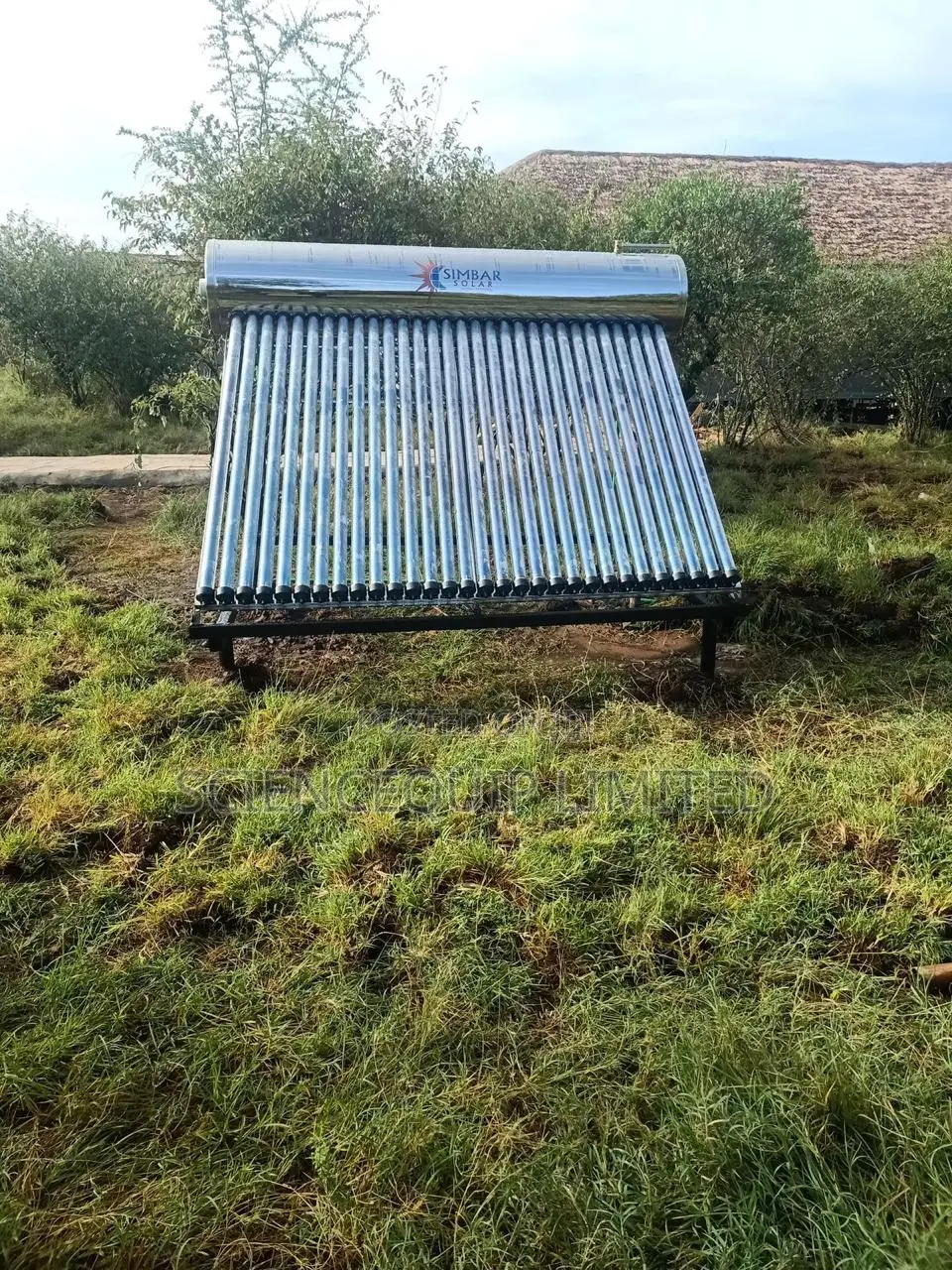 200 Litres Non Pressurized Solar Water Heater Galvanized Tube Type