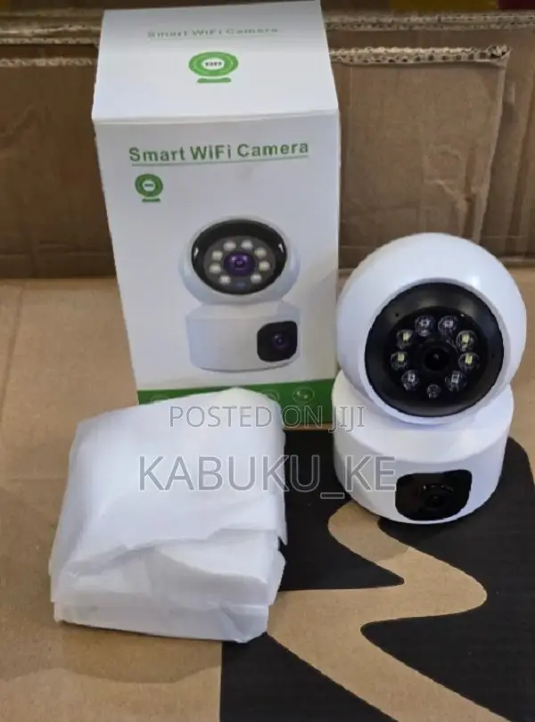 Wireless Nanny Wifi Smart Dual Lens Camera 1080p With Two Way Audio
