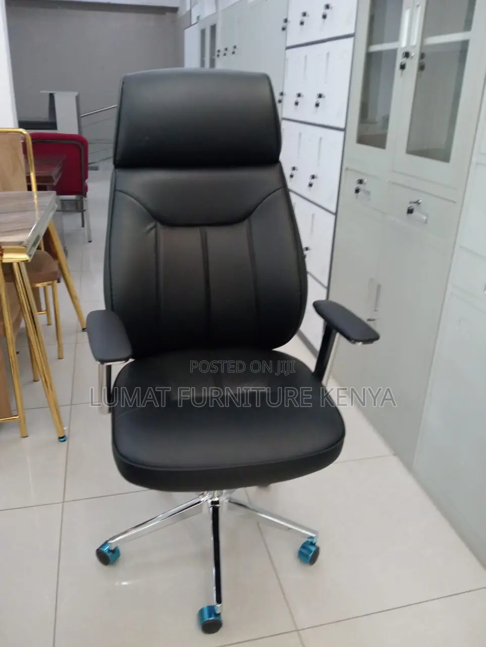 Boss Highback Leather Chair