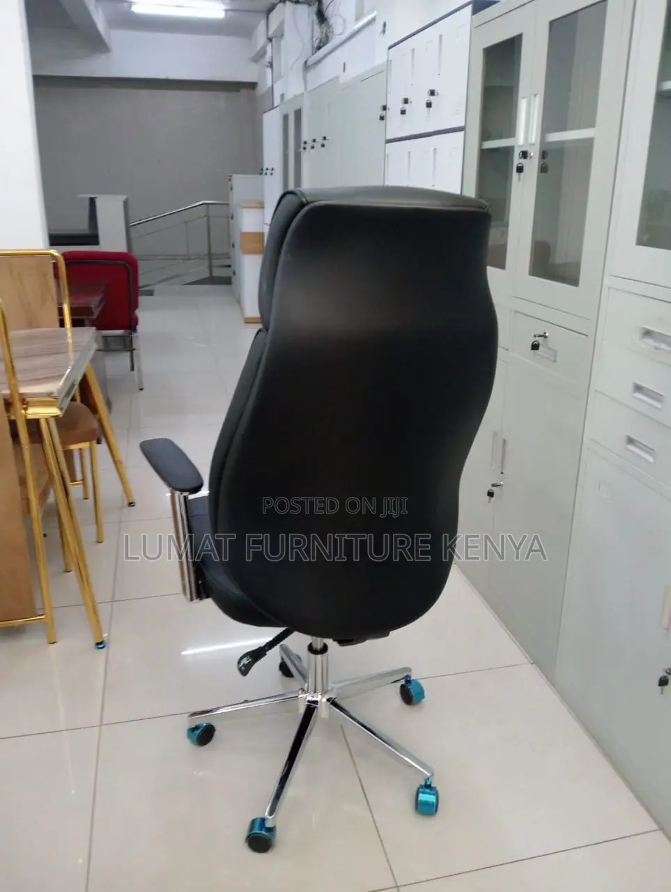 Boss Highback Leather Chair