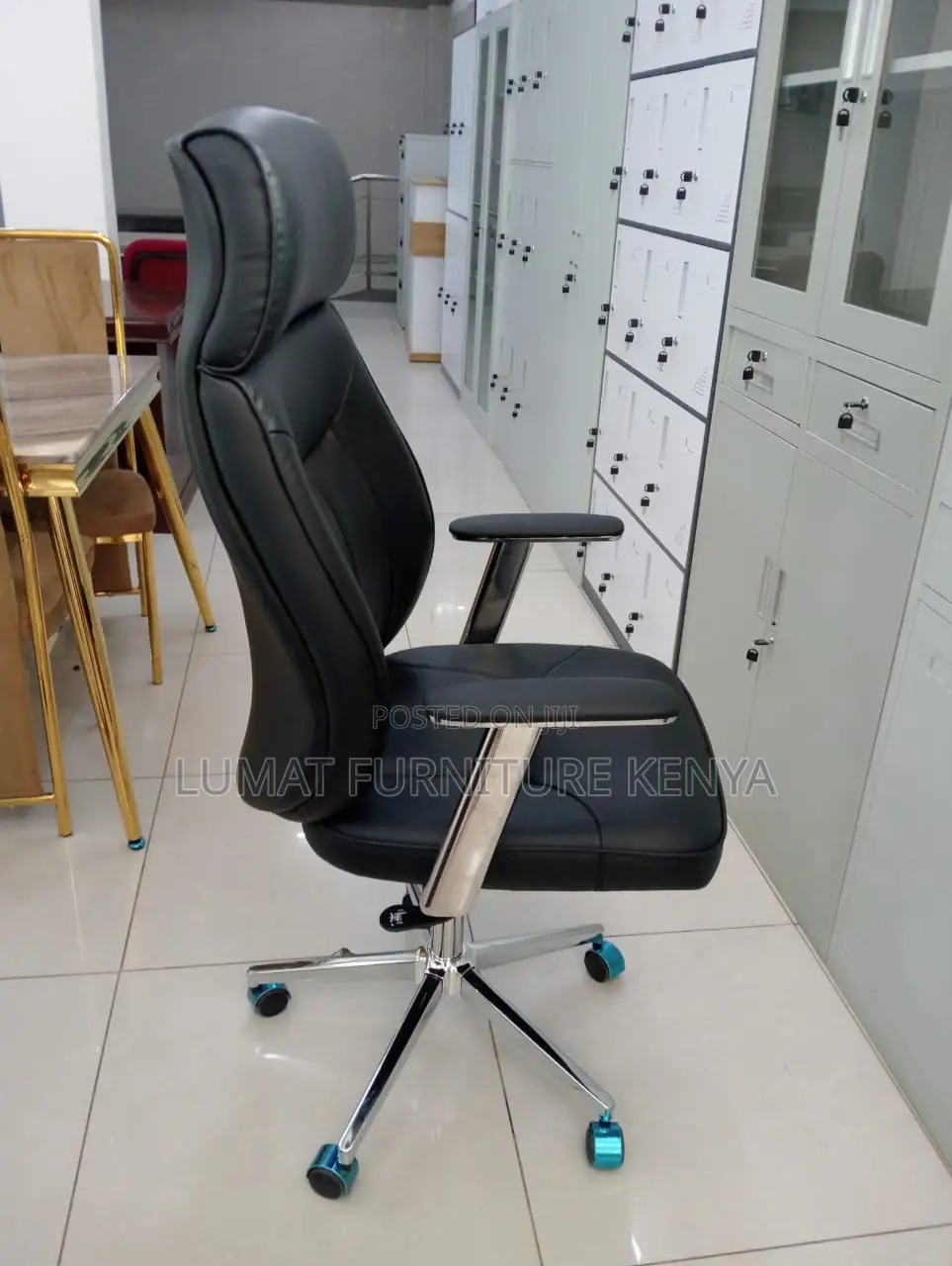 Boss Highback Leather Chair