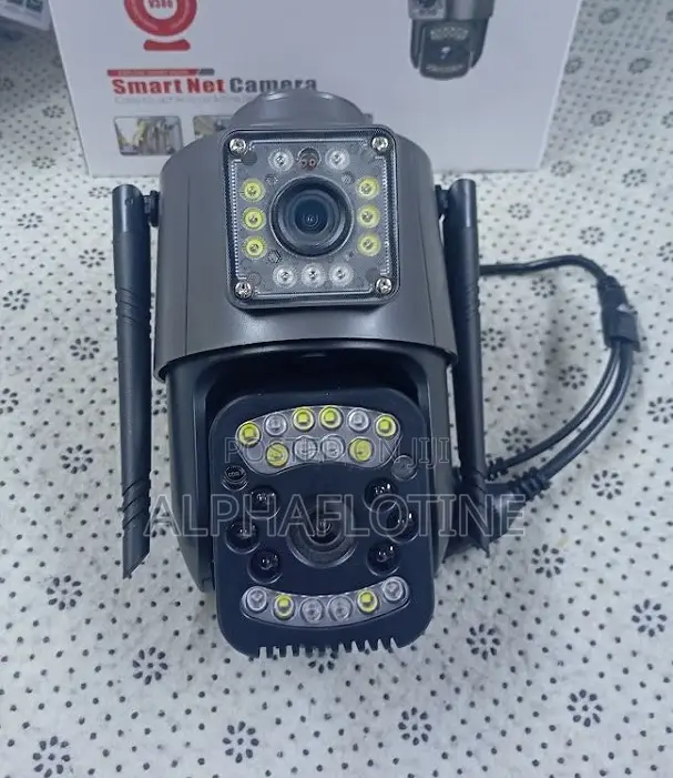 1080p Full Hd Dual Screen 4g CCTV Sim Card CCTV Duo Lens Camera