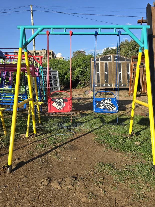 Double Seat Swing for Home or Park - main view