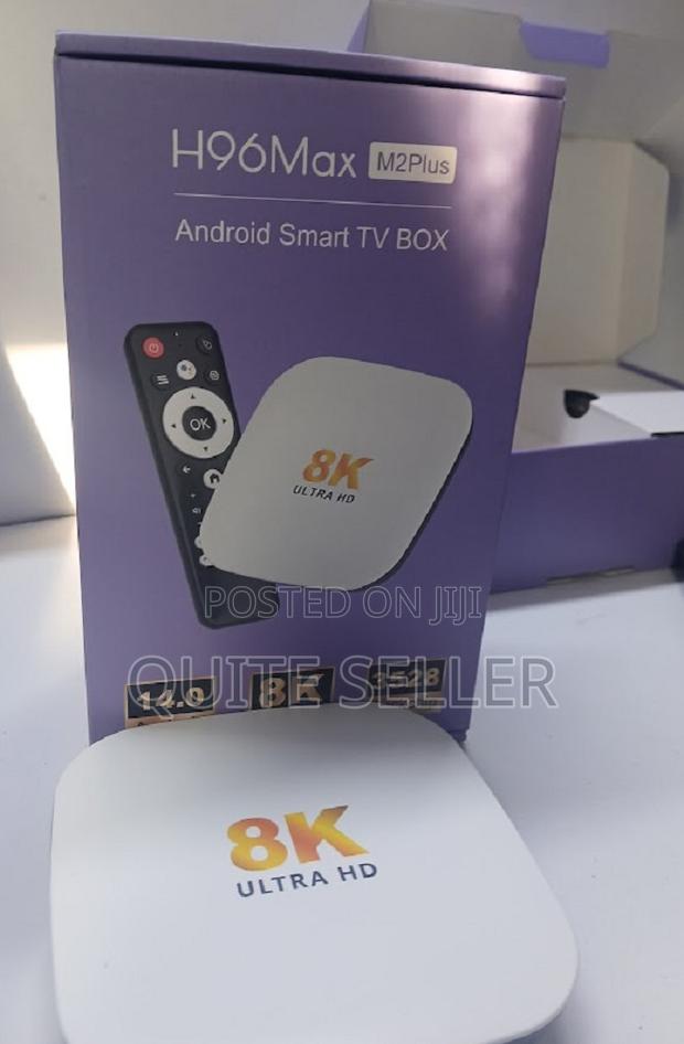 H96max M2plus 4+128g Uhd Tv Box - 4g+128g - thumbnail 2